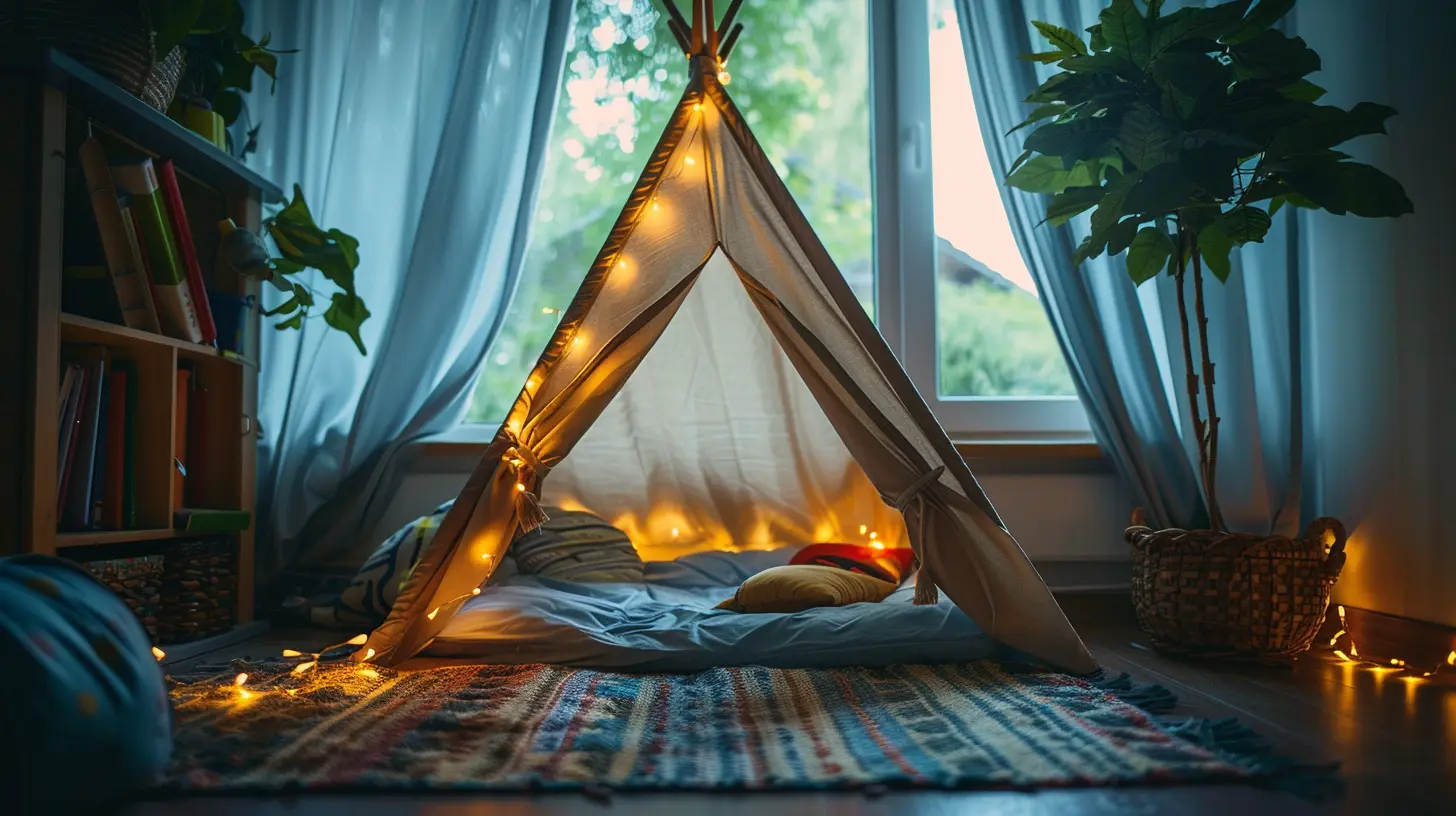 Indoor Play Spaces: How to Build a Fort, Tent, or Hideaway