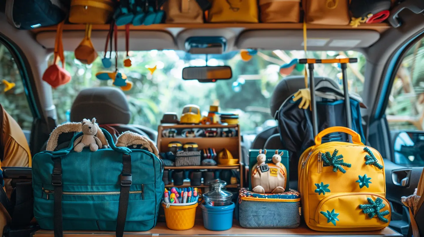 Organizing Your Car for On-the-Go Parenting