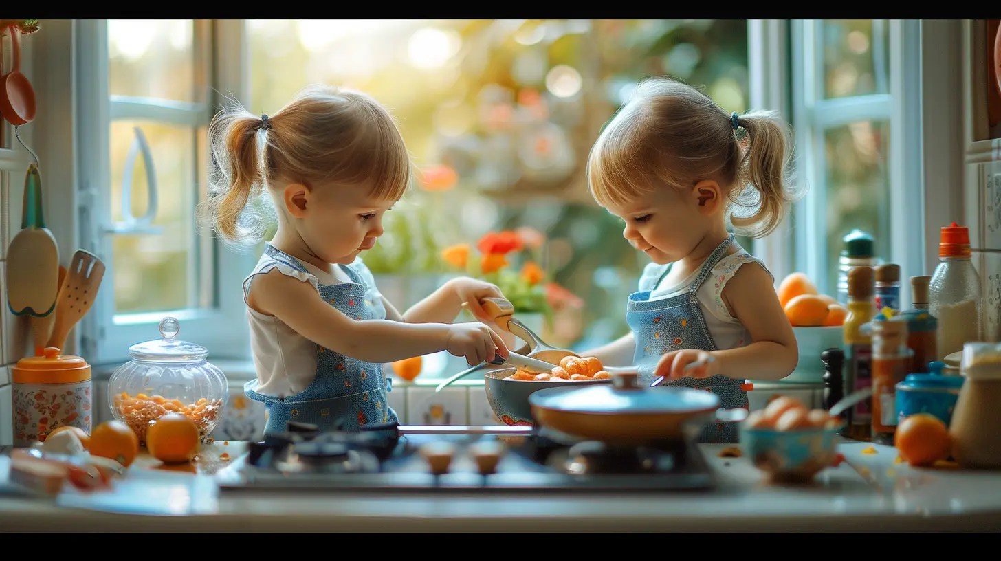 Playtime in the Kitchen: Cooking Up Fun with Little Helpers