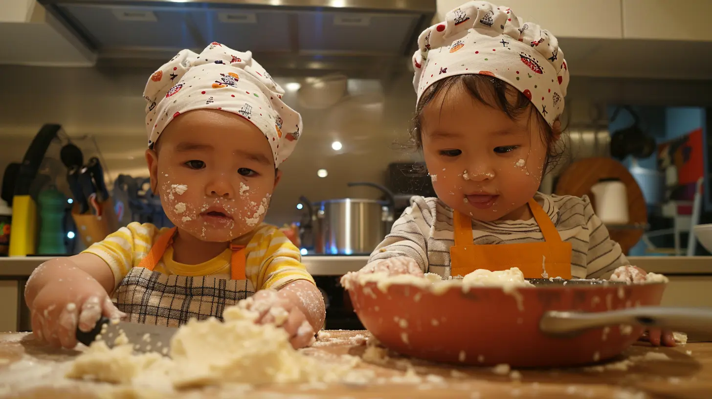Playtime in the Kitchen: Cooking Up Fun with Little Helpers