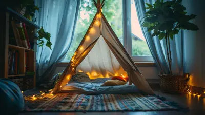 Indoor Play Spaces: How to Build a Fort, Tent, or Hideaway