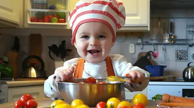Playtime in the Kitchen: Cooking Up Fun with Little Helpers