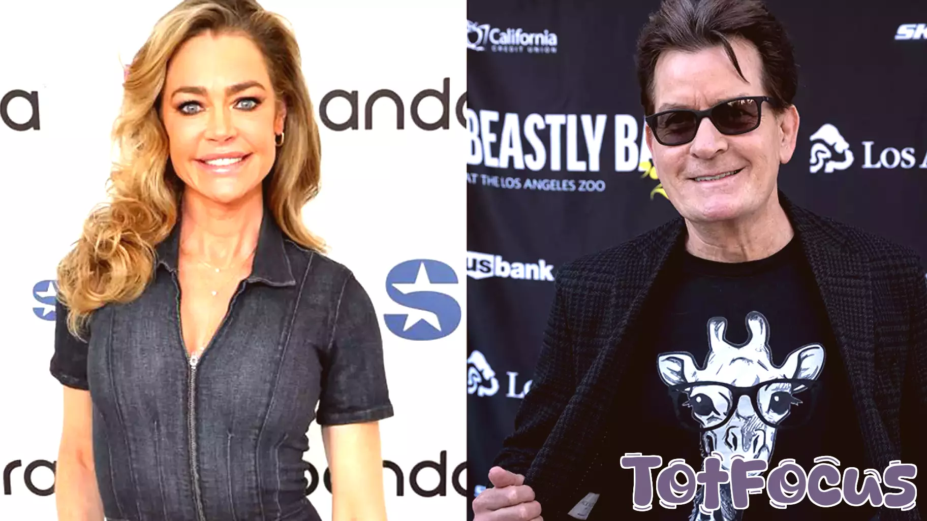 Denise Richards Discusses Co-Parenting with Charlie Sheen on Radio Andy