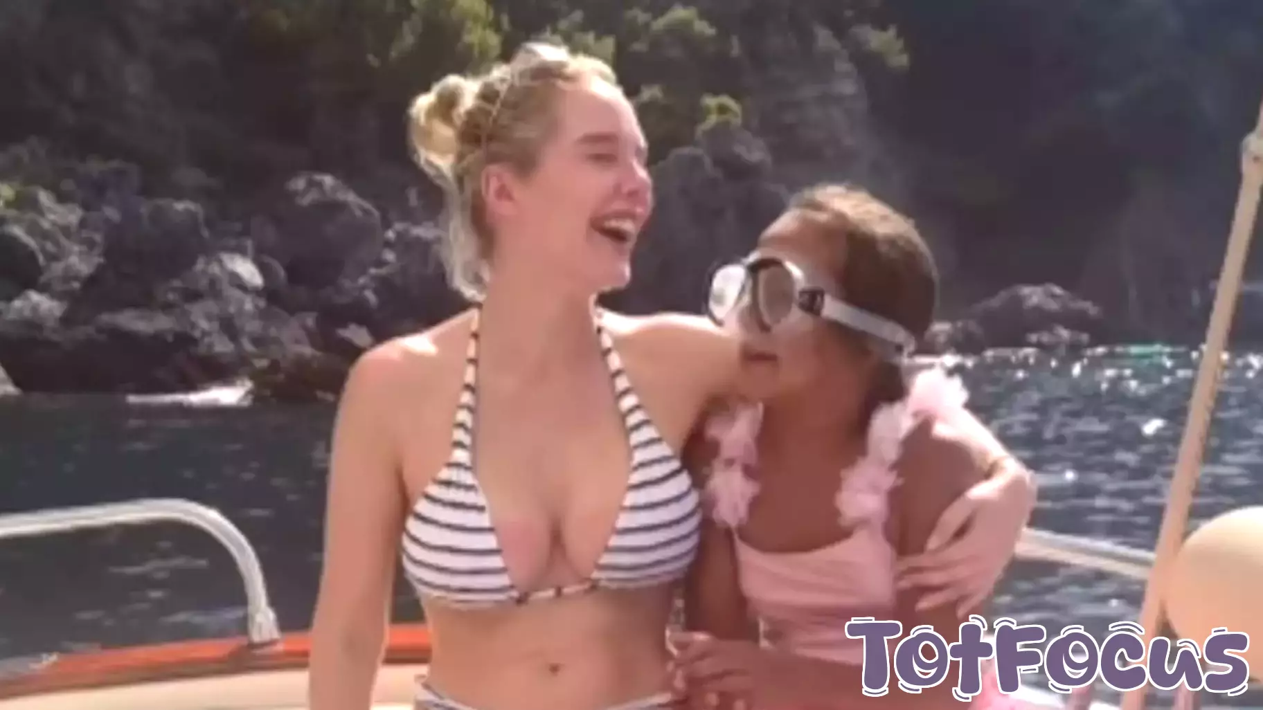 Helen Flanagan slips into a bikini and addresses mum 'guilt'