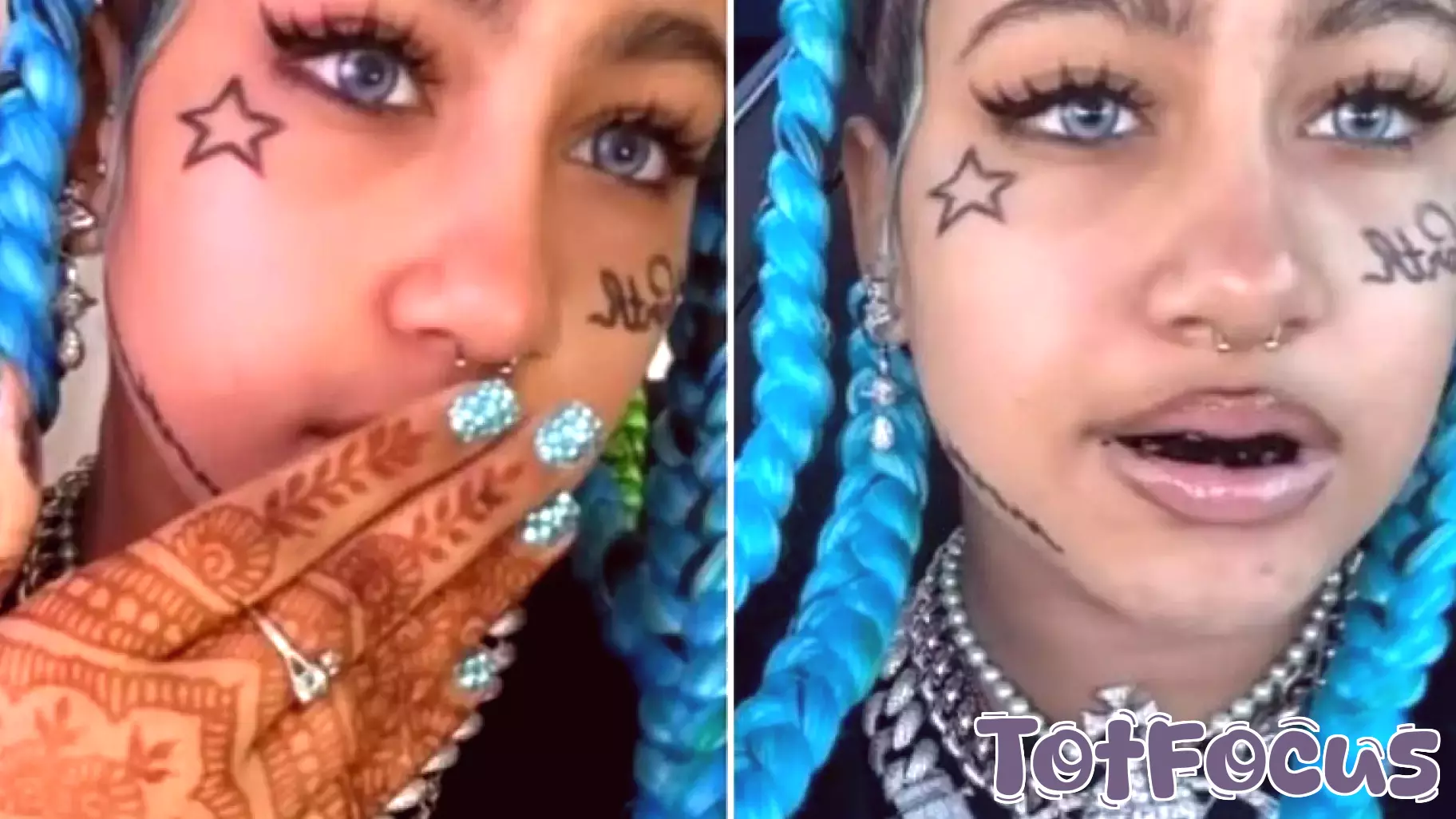 Kim Kardashian's Parenting Choices Criticized as Daughter Sports Fake Tattoos and Piercings