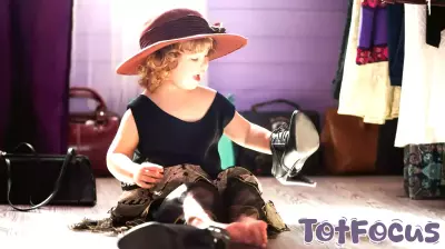 Little Fashionista Refuses to Leave Home Without Her Iconic Shoes